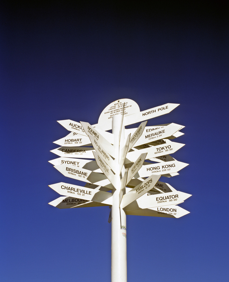 World Sign at Mount Isa Lookout